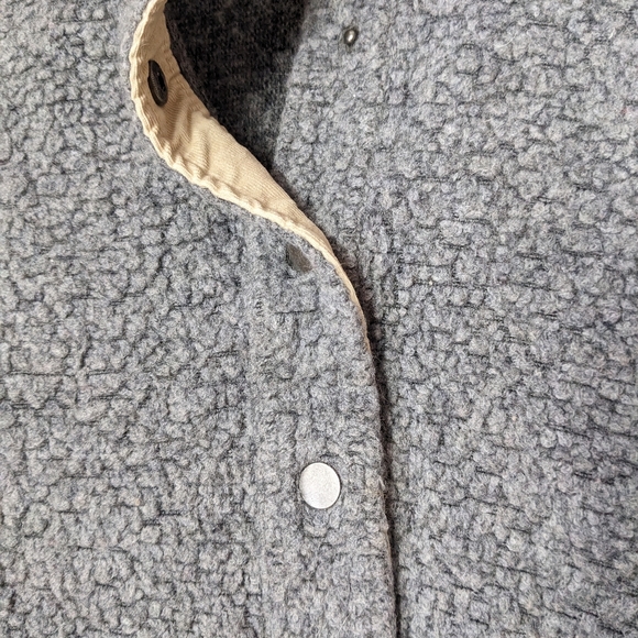 Toad & Co Sheridan Wool Blend Sherpa Vest Medium - Picture 4 of 7